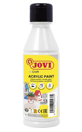 [649460] PINTURA ACRILICA JOVI 250ML BLANCO