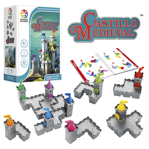 [710546] JUEGO DE LOGICA LUDILO SMART GAMES CASTILLO MEDIEVAL