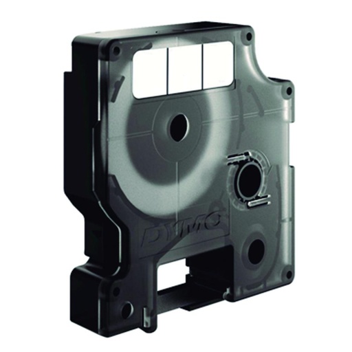 [248529] CINTA DYMO D1 24 MM × 7 M · BLANCO/TRANSPARENTE · TRANSFERENCIA TÉRMICA · POLIÉSTER · ADHESIVO PERMANENTE