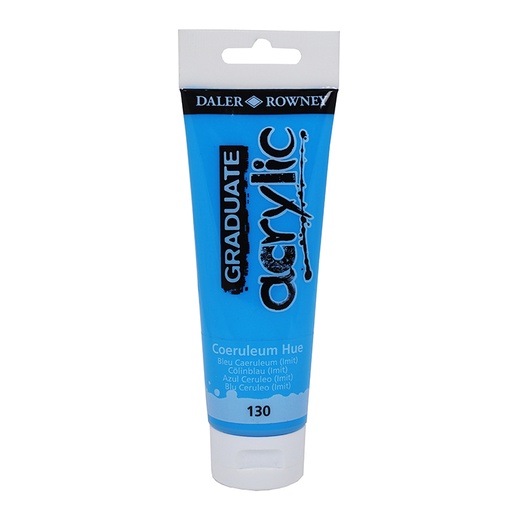 [649076] PINTURA ACRÍLICO GRADUATE DALER-ROWNEY 120 ML AZUL CERÚLEO (130)
