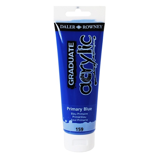 [649074] PINTURA ACRÍLICO GRADUATE DALER-ROWNEY 120 ML AZUL PRIMARIO (159)