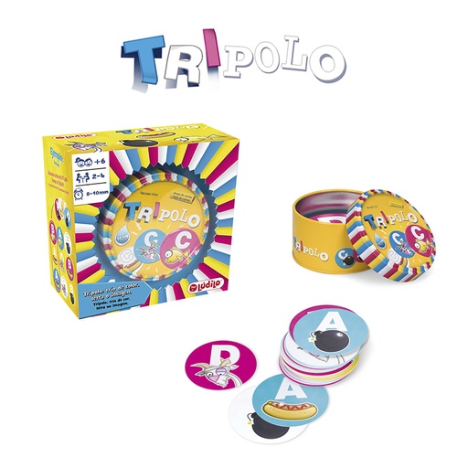 [710531] JUEGO DE CARTAS LUDILO TRIPOLO 