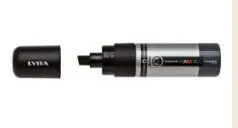 [70101] ROTULADOR ACRÍLICO LYRA MARCADOR 8MM NEGRO 