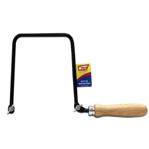 [649219] ARCO DE SEGUETA PEQUEÑO MARQUETERÍA (130X140 MM, MANGO MADERA) ARCO PARA SIERRAS