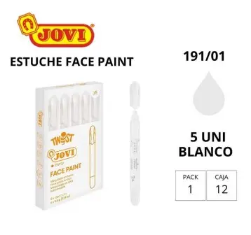 [649400] BARRA DE MAQUILLAJE TWIST MAKE-UP BLANCO CAJA 5 UNIDADES JOVI