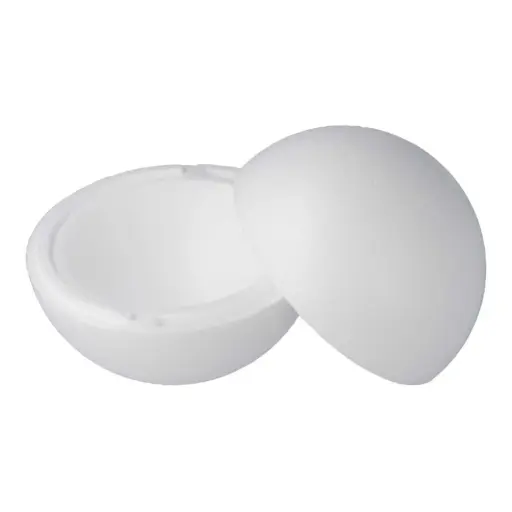 [650304] BOLA POREX 20 CM (PACK 8) · 2 MITADES · INSPIRO