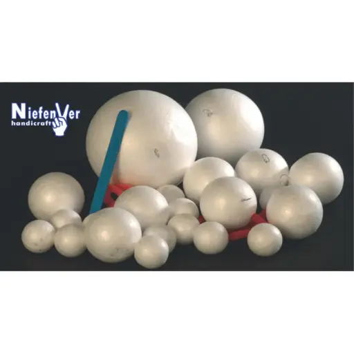 [649313] BOLAS POREX 8CM (PACK 1) CON COLGADOR APLI