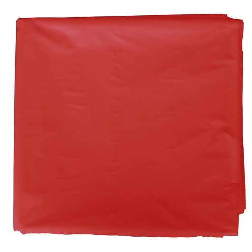 [513025] BOLSA DE DISFRAZ ROJO  25 UNIDADES 56×70 CM – BOLSAS PARA DISFRACES ESCOLARES Y MANUALIDADES
