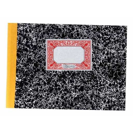 [001189] CUADERNO CARTONÉ MIQUELRIUS 210 × 150 MM (4º APAISADO) – 100 HOJAS PAGINADO, CUENTAS CORRIENTES – MR3086