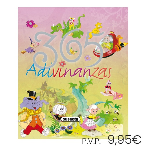 [670668] LIBRO SUSAETA 365 ADIVINANZAS (EL DUENDE DE LOS CUENTOS) – LIBRO INFANTIL ILUSTRADO