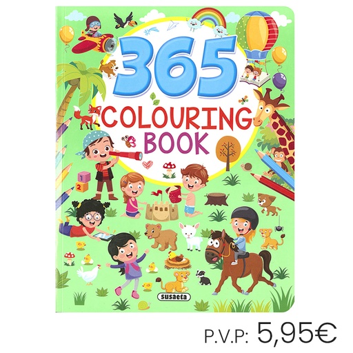 [670711] LIBRO SUSAETA 365 COLOURING BOOK 3 