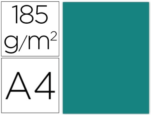[700046] CARTULINA CANSON IRIS A4 185 GRAMOS – MENTA (PACK 50 HOJAS)