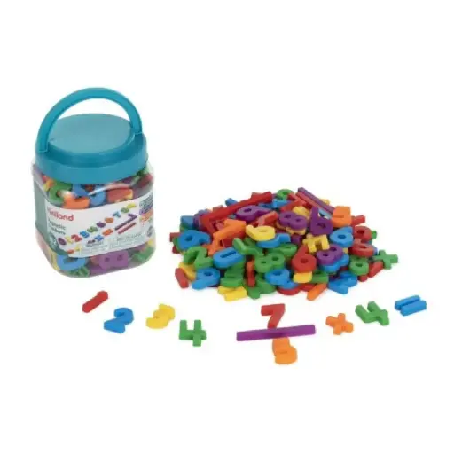 [825482] NÚMEROS MAGNÉTICOS 162 PIEZAS