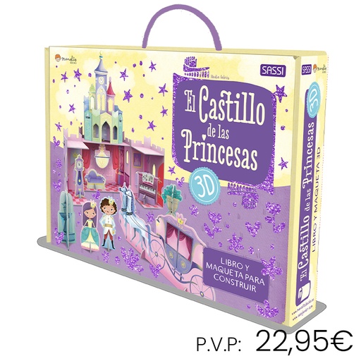 [670724] LIBRO+PUZZLE MANOLITO EL CASTILLO DE LAS PRINCESAS 3D – PUZLE Y LIBRO INFANTIL INTERACTIVO