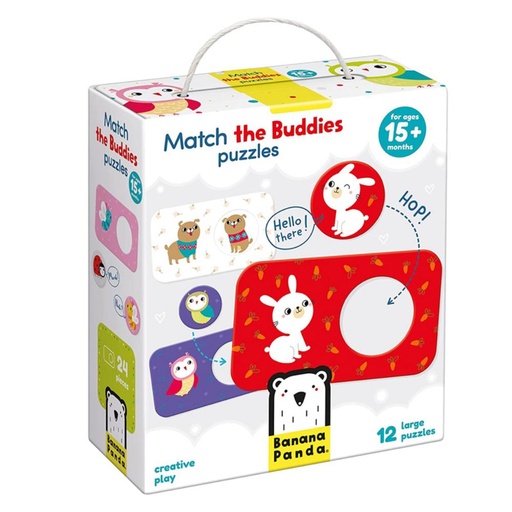 [670487] PUZZLE BANANA MATCH THE BUDDIES