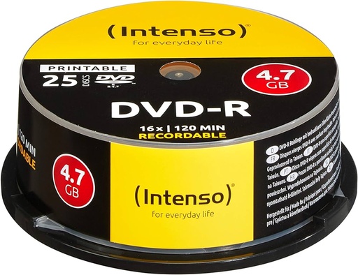 [170086] DVD-R MEDIARANGE 16X 4.7GB 25 PCS
