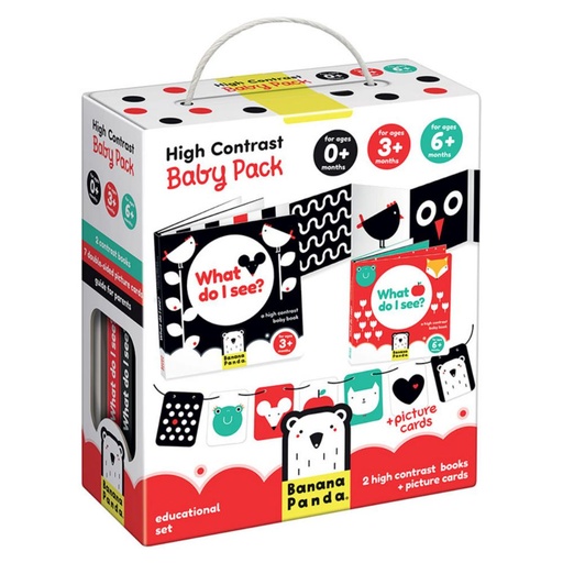 [670500] PUZZLE BANANA TARJETAS DE ALTO CONTRASTE STEP 2 