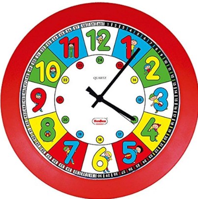 [825731] RELOJ DIDACTICO NUMEROS 28CM