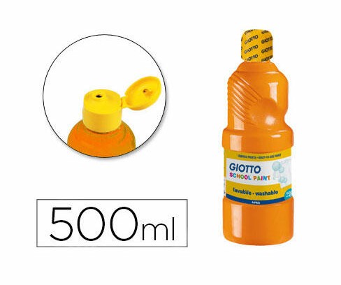 [825533] TÉMPERA LÍQUIDA GIOTTO 500 ML NARANJA