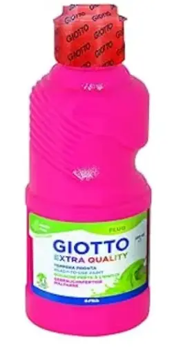 [825156] TÉMPERA GIOTTO 250G ROSA FLUORESCENTE 
