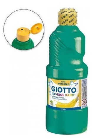 [825548] TÉMPERA LÍQUIDA GIOTTO 500 ML VERDE OSCURO