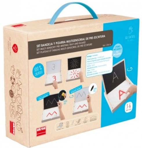 [825677] BANDEJA Y PIZARRA MULTISENSORIAL SET