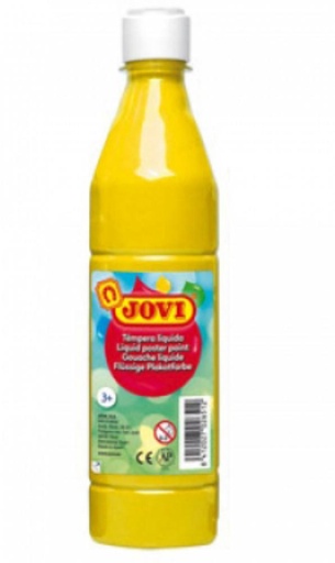 [630232] TÉMPERA JOVI LÍQUIDA ESCOLAR 500ML AMARILLO