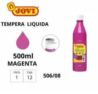 [630235] TÉMPERA JOVI 500GR MAGENTA