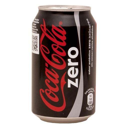 [749200] REFRESCO COCACOLA ZERO BOTE 330CC