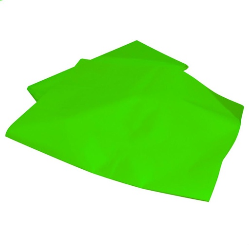 [600172] PAPEL SEDA RESMA 520H 50 × 75 CM 18 G VERDE CLARO (MANO 25 HOJAS)