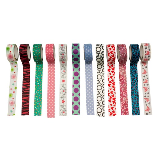 [040609] CINTA ADHESIVA DECORADA CAMPUS