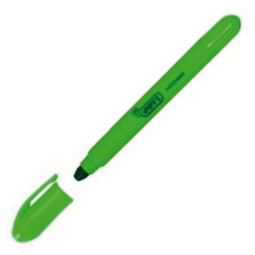 [118792] MARCADOR FLUORESCENTE DE CERA (VERDE) JOVI