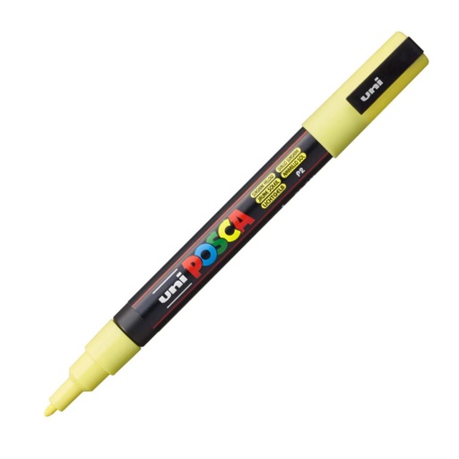 [122023] ROTULADOR UNI POSCA PC-3M AMARILLO SOL MARCADOR DE PINTURA BASE AGUA 0,9–1,3 MM