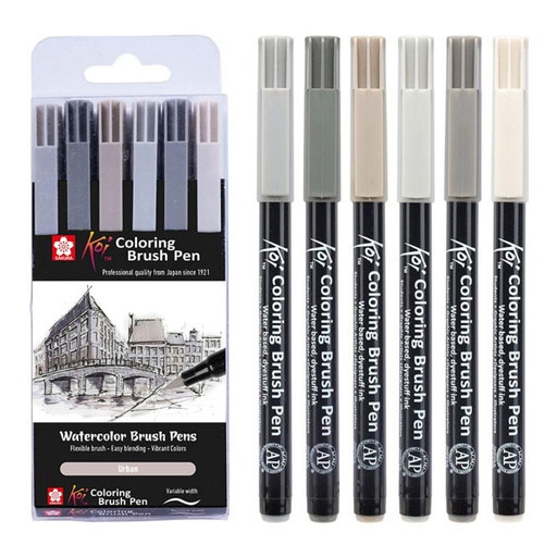 [600445] ROTULADOR BRUSH PEN KOI URBAN