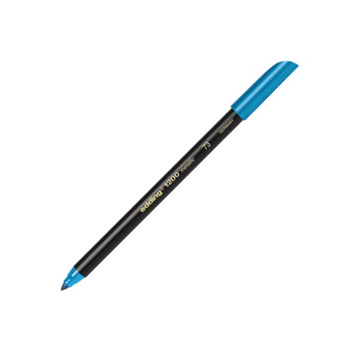 [119260] ROTULADOR EDDING PUNTA DE FIBRA 1200 – PUNTA REDONDA 0,5 MM AZUL METAL