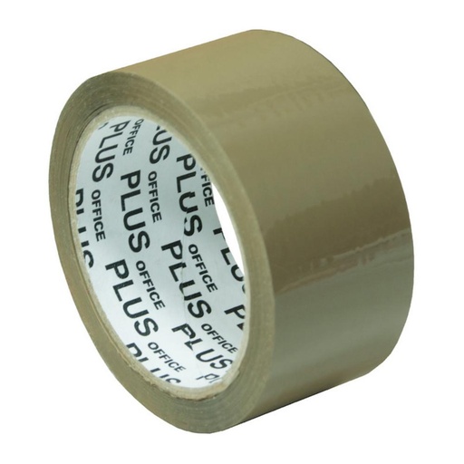 [040014] CINTA DE PRECINTO MARRON RAYLU · 50 MM × 66 M · 45 µm · BOPP · ALTA ADHERENCIA · CORTE FÁCIL