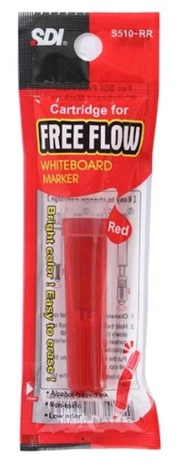 [825476] RECAMBIO ROJO ROTULADOR FREE FLOW PREMIUM – SDI