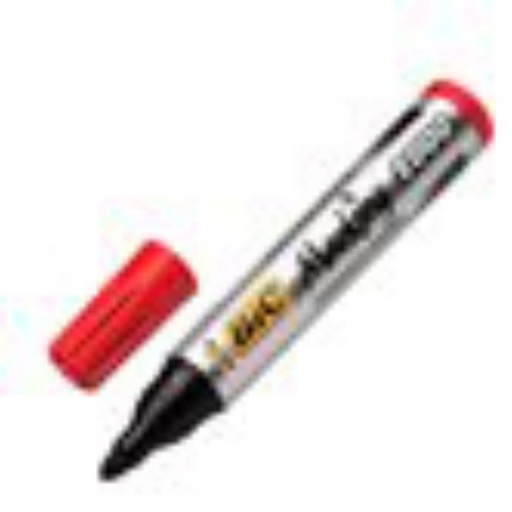 [140263] ROTULADOR BIC PERMANENTE MARKING 2000 ROJO PUNTA CONICA