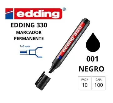 [120120] ROTULADOR EDDING PERMANENTE 330 NEGRO