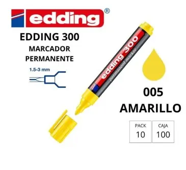 [120112] ROTULADOR EDDING 300 AMARILLO