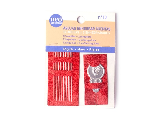 [650394] SET 12 AGUJAS Nº10 Y 2 ENHEBRADORES INNSPIRO (24010)