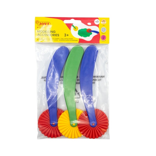 [825060] CORTADORES Y MARCADORES PARA PASTA – BOLSA 3 UNIDADES SURTIDAS