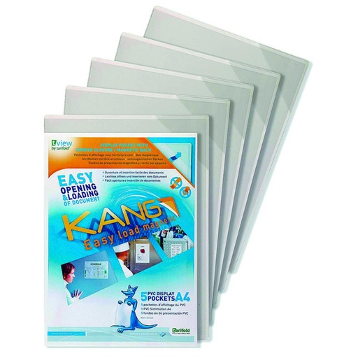 [181177] FUNDA MAGNETICA TARIFOLD PVC