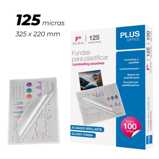 [220197] FUNDA PLASTIF. Fº220X325 125M/