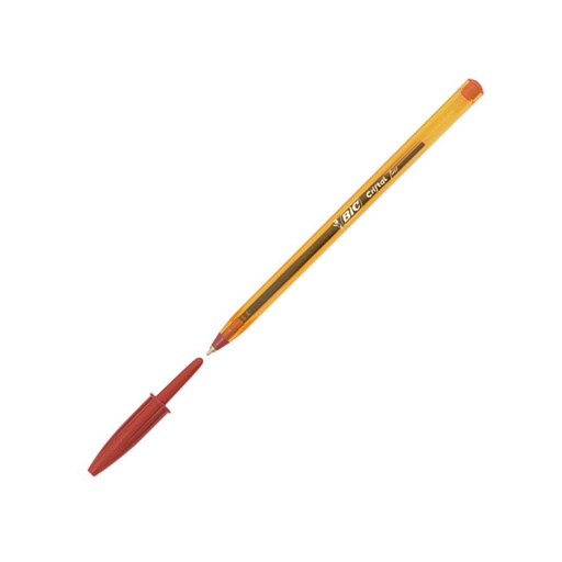 [119429] BOLÍGRAFO BIC CRISTAL FINE ROJO · TINTA ACEITE · PUNTA FINA · PACK 50 UDS