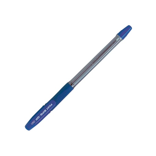 [080123] BOLÍGRAFO PILOT BPS GP AZUL · TINTA ACEITE · GRIP · PUNTA 1,0 MM · TRAZO 0,4 MM · PACK 12 UDS