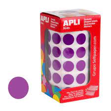 [650286] GOMETS APLI CIRCULO 15MM LILA ROLLO