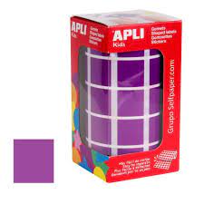 [650299] GOMETS APLI CUADRADO 20MM LILA ROLLO