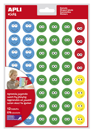 [650362] GOMETS CARA FELIZ II 12 HOJAS BOLSA