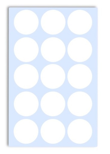 [513031] GOMETS INETA CÍRCULO GRANDE BLANCO – ROLLO 1680 UDS